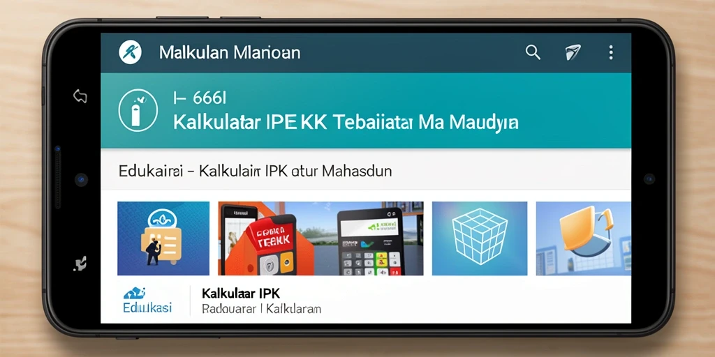 Tampilan antarmuka aplikasi 666I untuk kalkulator IPK yang mudah digunakan.